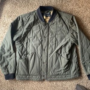 Filson Quilted Pack Jacket - Dark Green
